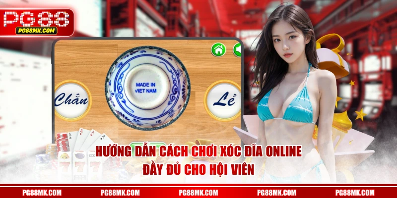 Hướng dẫn cách chơi Xóc Đĩa online đầy đủ cho hội viên